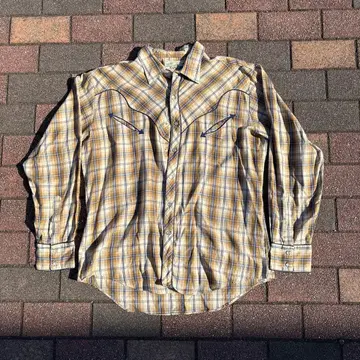 70s GAP 파이오니어 택 웨스턴 셔츠