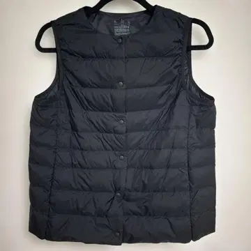 무인양품 블랙 다운 베스트 L 사이즈