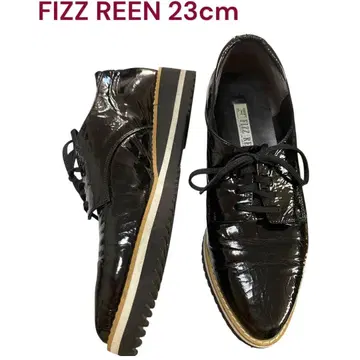 FIZZ REEN 드레스슈즈 에나멜 플랫슈즈 신발 스니커즈