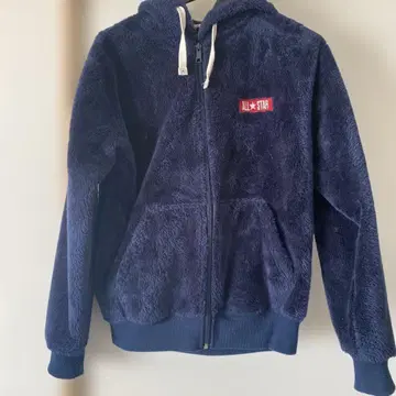 컨버스 네이비 플리스 자켓