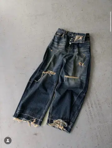 sublations 오사카 팝업 한정판 데미지 데님