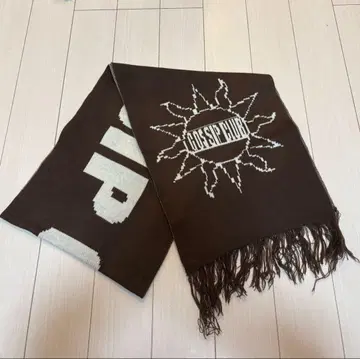 INTER FACTORY 브라운 머플러 썬 모티브