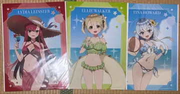 공녀 전하의 가정교사 쿠지비키도 온라인 복권 클리어 포스터 티나 리디아