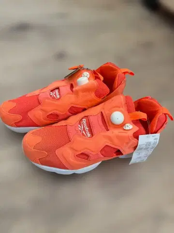 리복 인스타펌프 퓨리 오렌지 미사용 새상품