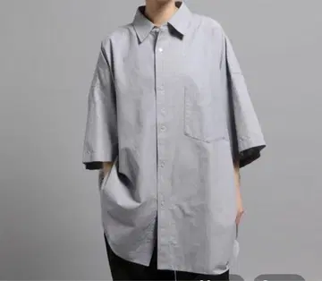 조지스 MENS 옥스 셔츠 M 그레이