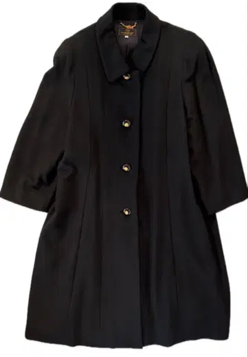 캐시미어 롱 코트 11호 블랙