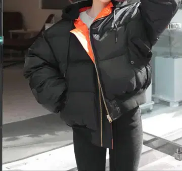 2WAY 리버서블 충전솜 블루종 블랙