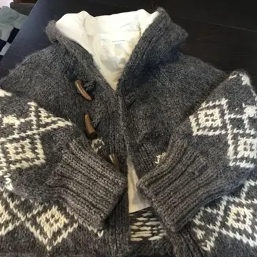 bulle de savon 노르딕 무늬 자켓