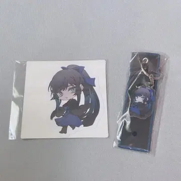 ado hibana 굿즈 아도짱 세계 여행 택 키링 스티커