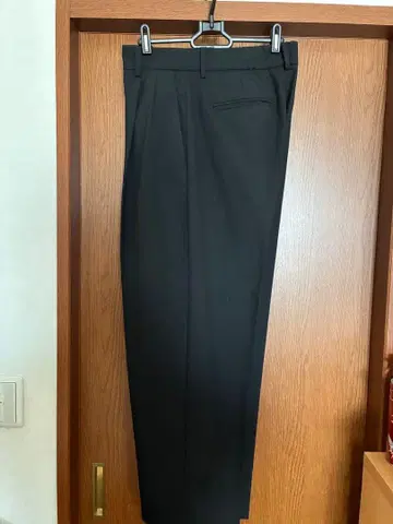 ZARA 블랙 와이드 팬츠 M