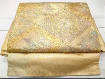 기모노 부착 오비 만들기 오비 나전칠기 순수 실크