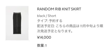 Eaphi RANDOM RIB KNIT SKIRT 숏