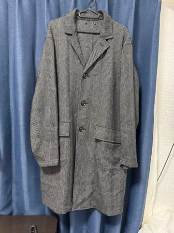 SOPHNET. 소프넷 체스터 코트 그레이 S