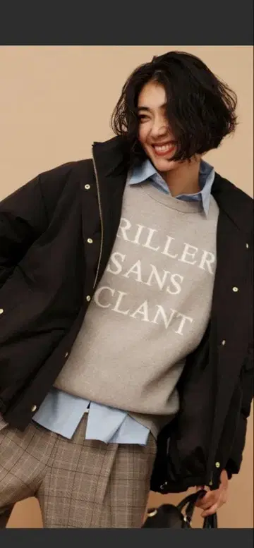 [ 미사용 새상품 ] ELURA 축열 충전솜 코트 블랙