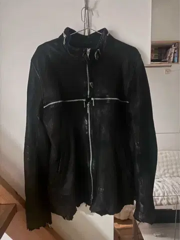 archive 14th addiction leather jacket