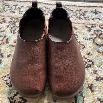 내추럴 슈즈 bon voyage 슬립온 브라운