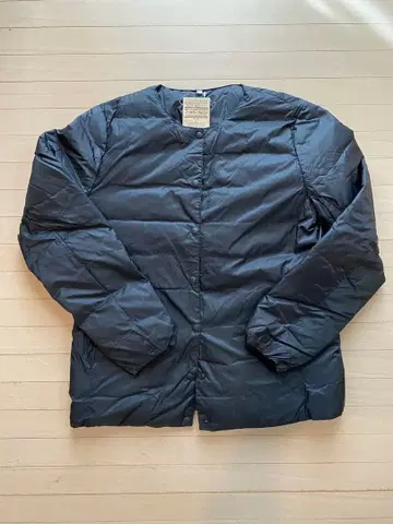 무인양품 노카라 다운 자켓