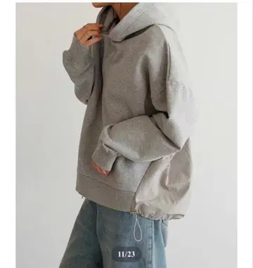 FASHIRU 백 스위칭 맨투맨 후디