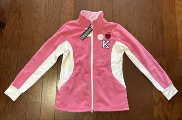[ 새상품, 미사용 ] Kappa 핑크 화이트 자켓 M