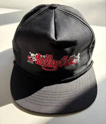 레어 90s MOTLEY CRUE 스냅백 캡 빈티지