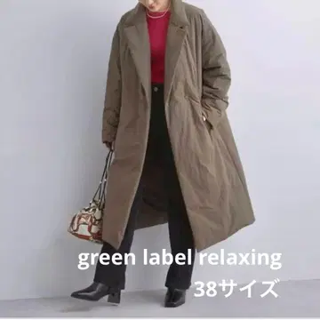 green label relaxing 발수 체스터 코트 38 사이즈