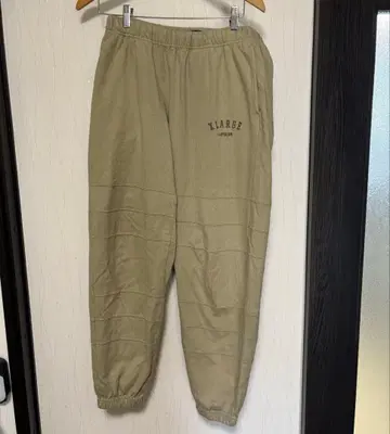 XLARGE 베이지 조거 팬츠