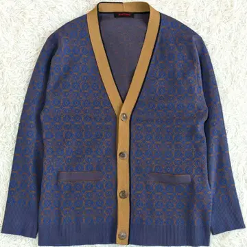 컨디션 최상 CABaN 코스타리칸 자카드 V넥 가디건 L 사이즈