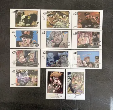 캐릭터 포토 카드 죠죠의 기묘한 모험 스타더스트 크루세이더즈