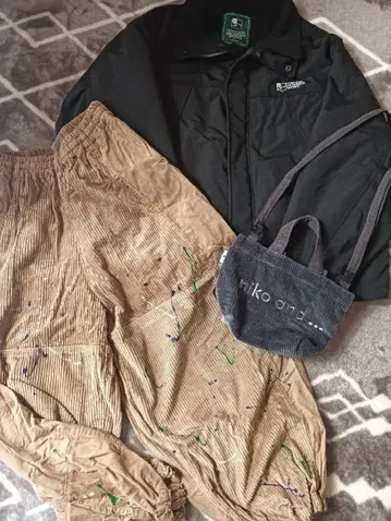 niko and. 자켓 팬츠 백 세트