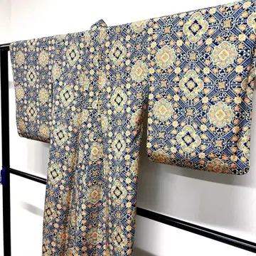 코몬 형염 촉강문 화문 당화무늬 사슴 무늬 바치 옷깃 기모노 112tz