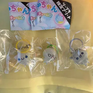 푸쿠푸쿠 아와와짱 콜롱토 클리어 메지루시 참 3종 세트