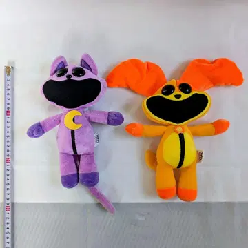 POPPY PLAYTIME 도그데이&캣냅 봉제 인형 세트