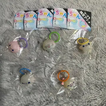 아와와짱 메지루시 액세서리 푹푹 아와와짱 가챠가챠 4종