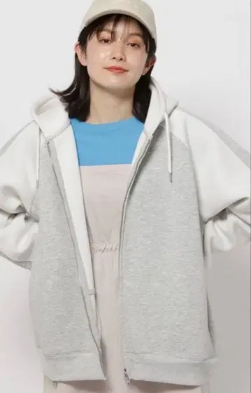 니코앤드 - 블로킹 ZIP 후드티 F