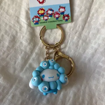 [ 익명 배송 ] 산리오 미야쿠미야쿠 파스텔 시나모롤 키링 새상품