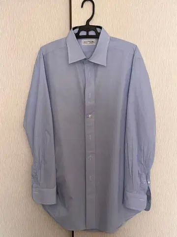 Maker's Shirt 카마쿠라 라이트 블루 긴팔 와이셔츠 43-85