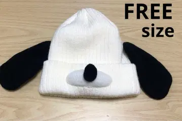 귀여운 스누피 니트 모자 USJ