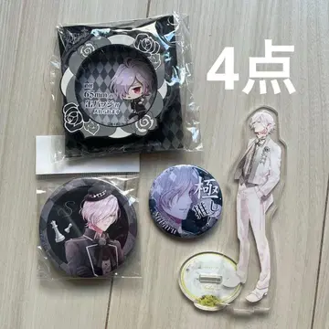 사카마키 스바루 아크릴 스탠드 캔뱃지 세트