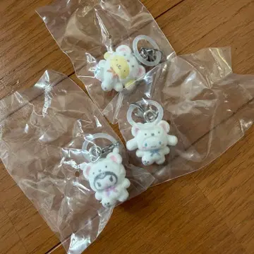 산리오 캐릭터즈 포근포근 스노우 쿠로미 포차코 시나모롤