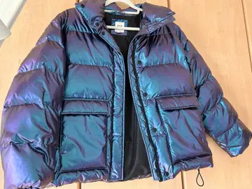 GAP 메탈릭 다운 자켓