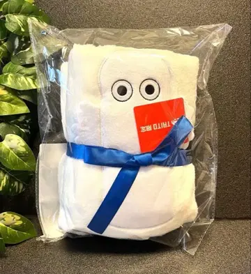 다이토 한정판 무민 봉제 인형 담요 니요로니요로 블루