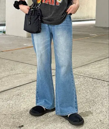 CPCM 플레어 데님 블루 PS 사이즈