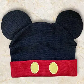 [디즈니] 미키 미니 페어 니트 모자