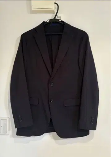 수트 세트 상하의 남성용 아오키 AOKI 세탁 가능 노 다리미 스트레치