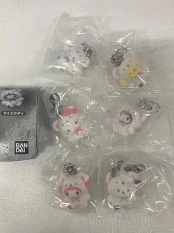 산리오 포근포근 스노우 마커 액세서리 컴프 전 6종 메루카리 택배 발송