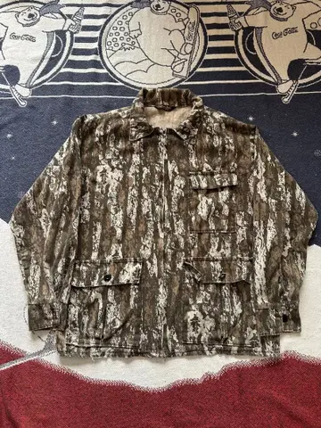 90s 리얼트리 자켓 숏기장 블루종 헌팅 자켓 00s