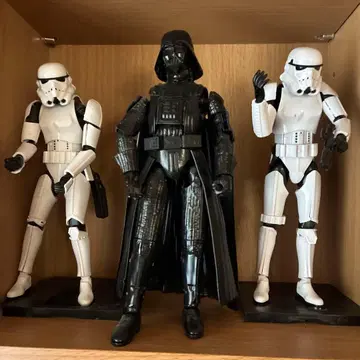 스타 워즈 1/12 프라모델 3체 세트 다스 베이더 / 스톰 트루퍼