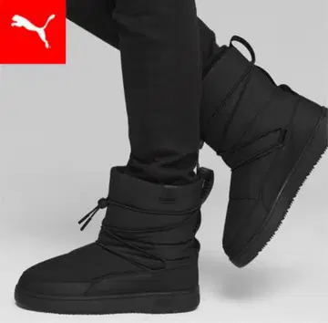 PUMA 스노우 부츠 393920-01 블랙 방한