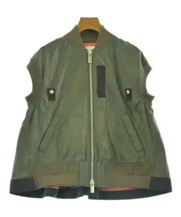 sacai 밀리터리 블루종 여성용