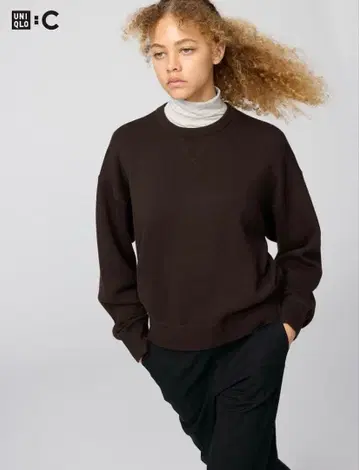 UNIQLO C 스무스 코튼 크루넥 스웨터